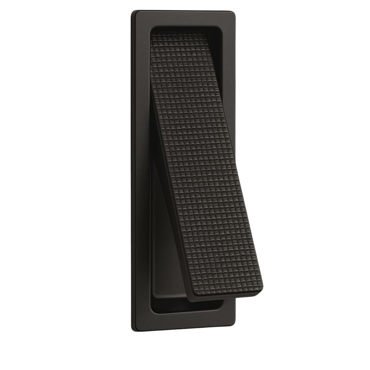 Puxador Piano de Embutir Pequeno Preto Zen 64542_0